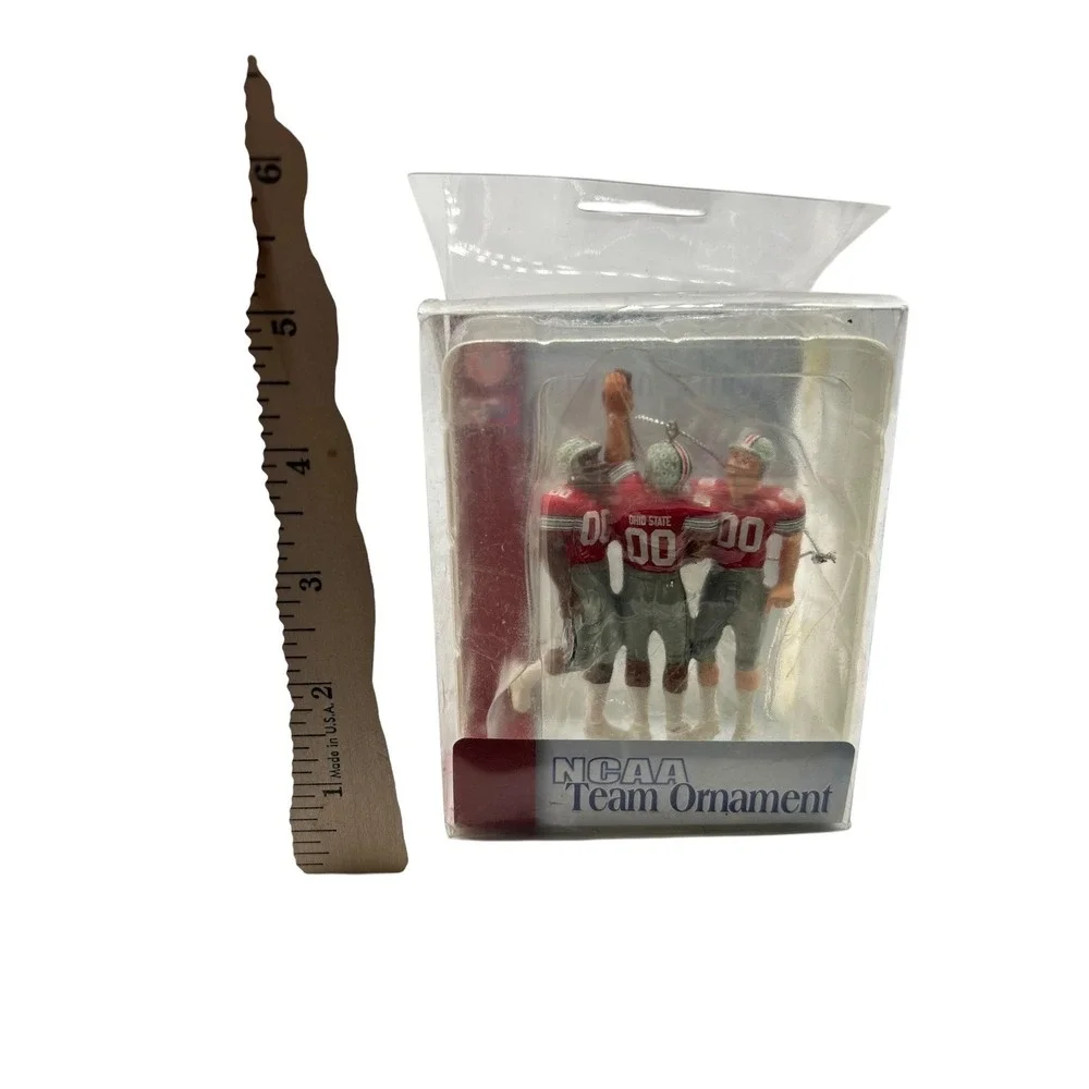 NEW NCAA Team Ornament Ohio State Buckeyes Football Players Forever Collectibles